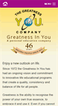 Mobile Screenshot of greatnessinyou.com